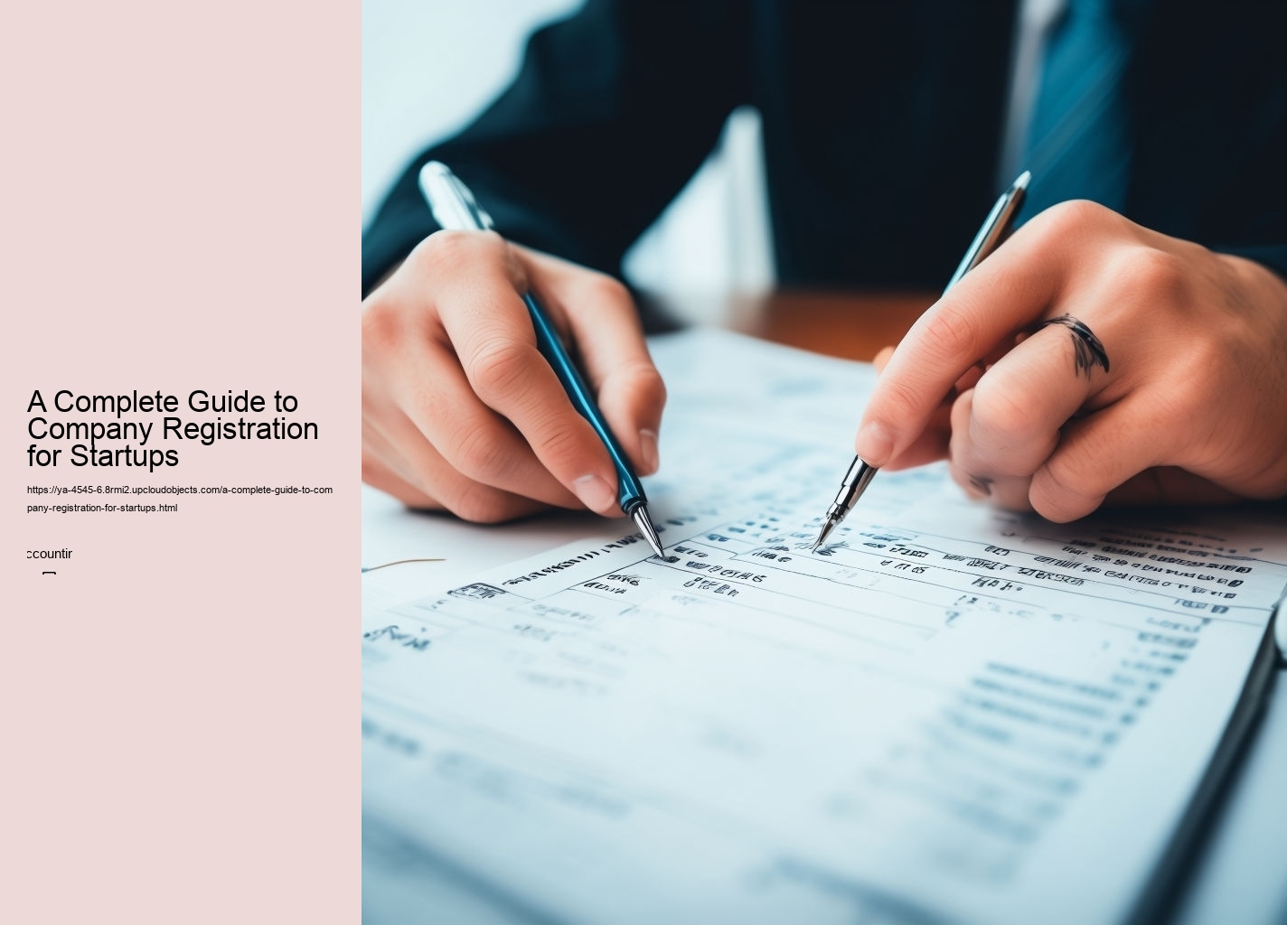 A Complete Guide to Company Registration for Startups